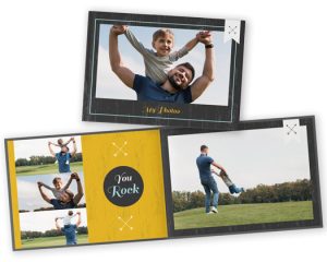 Retro Fotobuch-Designkollektion