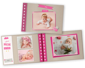 Baby1 (Mädchen) Fotobuch Designkollektion