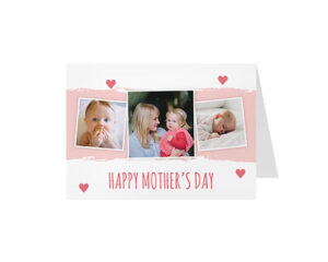 Hearts-Eine gefaltete Panorama-Grußkarte