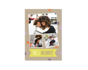 Dotty-Porträt-Grußkarte