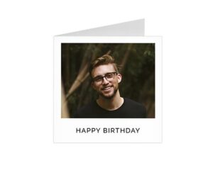 Simple Frame-Quadratische Klappkarte