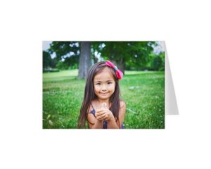 Simple Photo-Panorama-Klappkarte