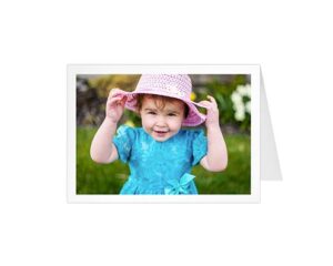 Simple Border-Panorama-Klappkarte